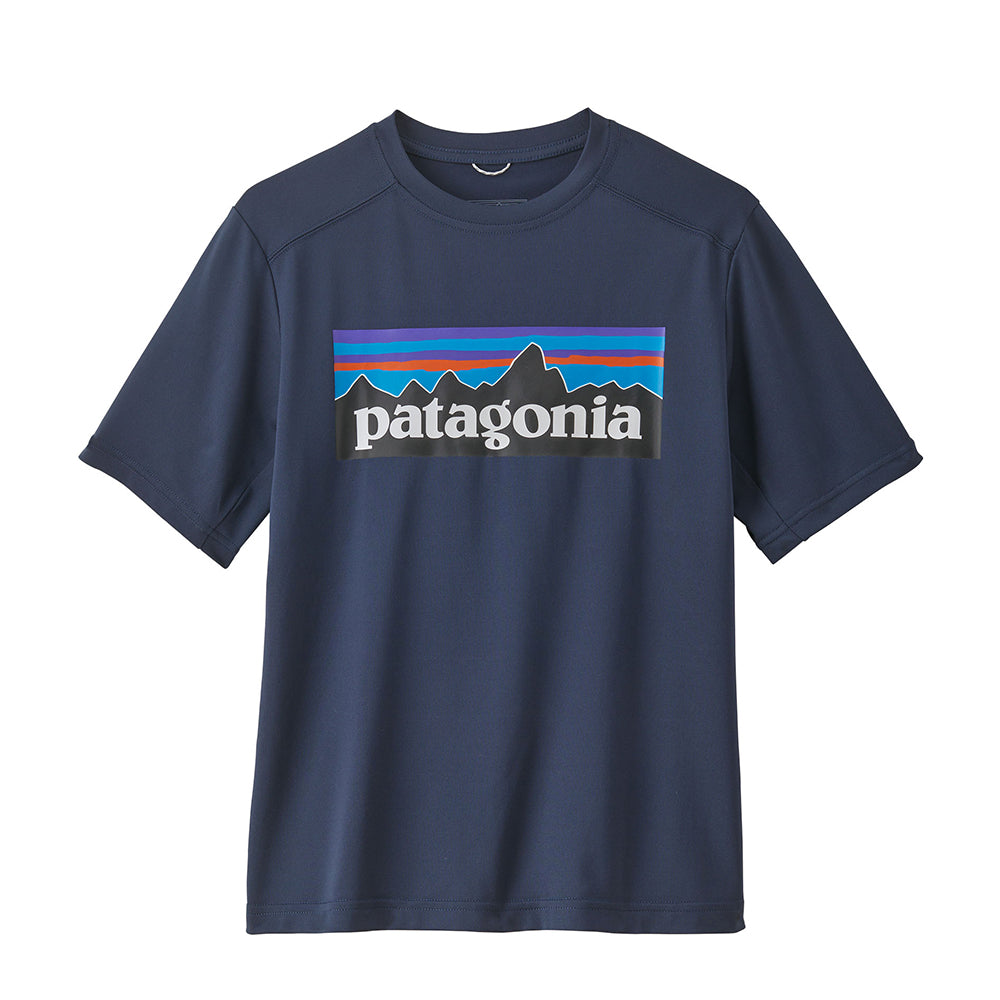 Patagonia Kids Capilene Silkweight T Shirt Navy