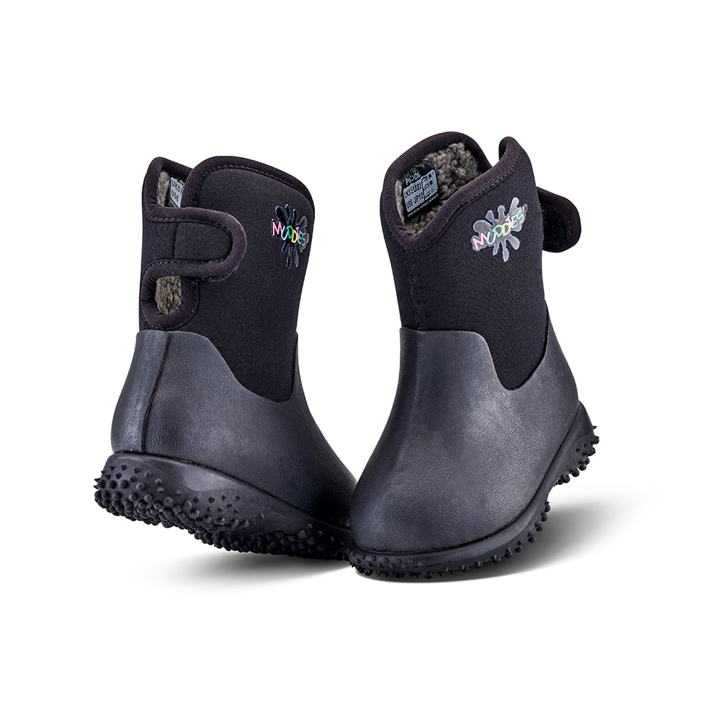 Grubs Muddies Baby Puddle Boots Black