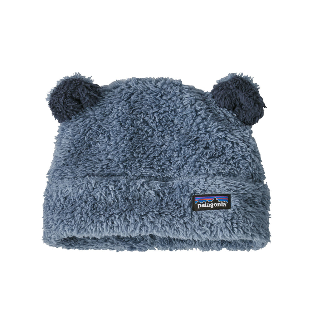 Patagonia Baby Furry Friends Fleece Hat Utility Blue Little Adventure Shop