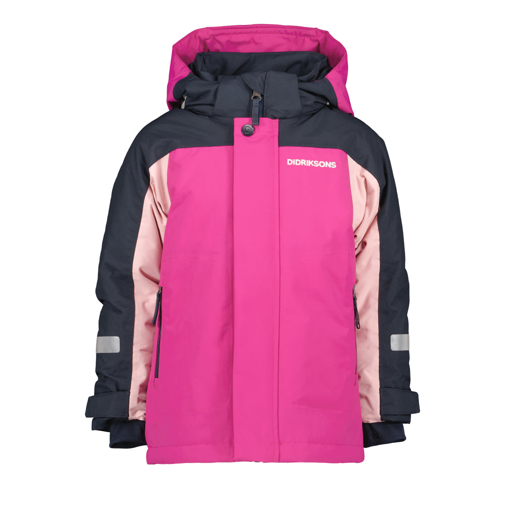 Didriksons Neptun Kids Ski Jacket Pink