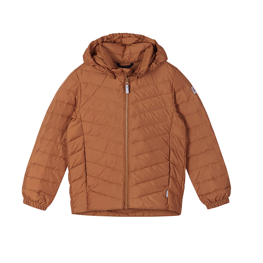 Reima Falk Kids Down Jacket Cinnamon Brown