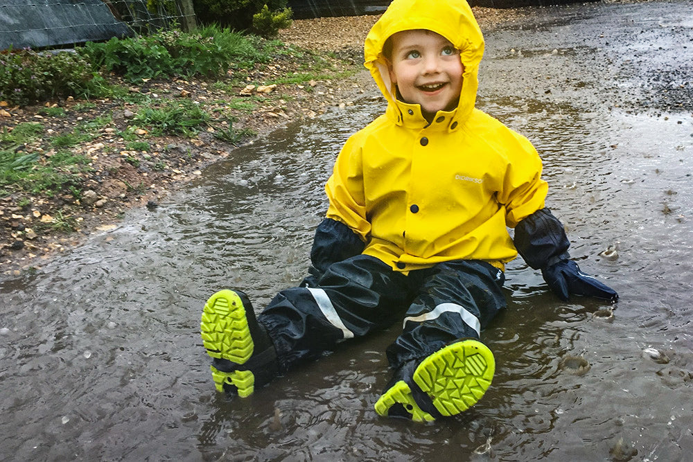 Waterproofs for toddlers… surviving a rainy lockdown: – Little ...