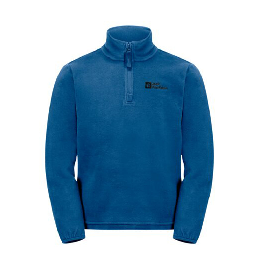 Jack Wolfskin Kids Taunus Halfzip Fleece Jumper (Crisp Cobalt)