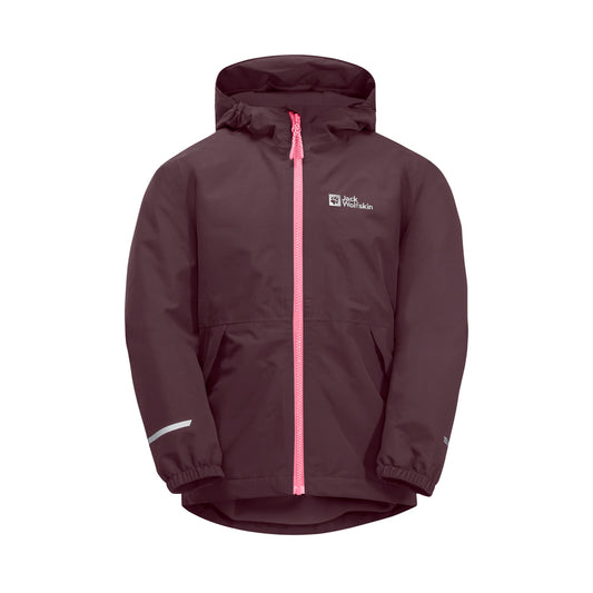 Jack Wolfskin Kids Snowy Days Jacket (Boysenberry Pink)