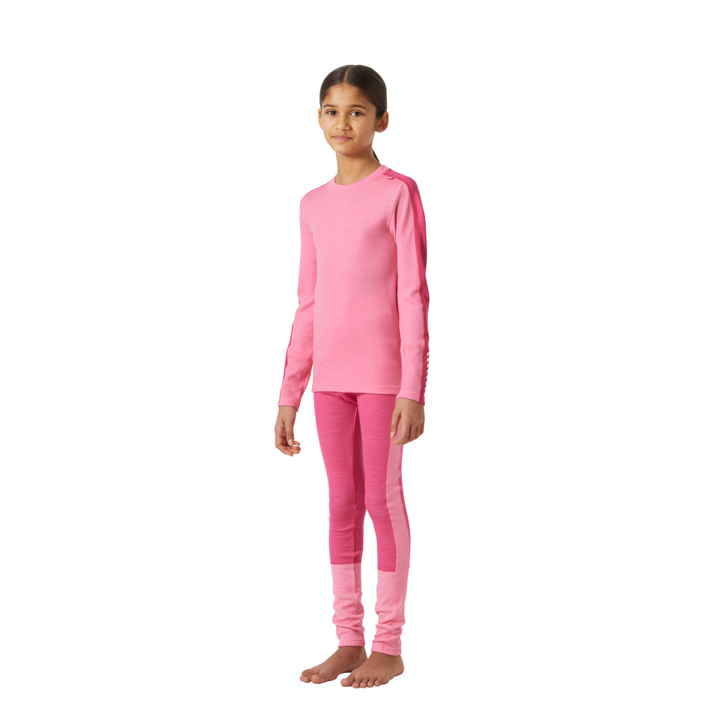 Helly Hansen Junior Lifa Merino Thermal Set (Sugar Pink)