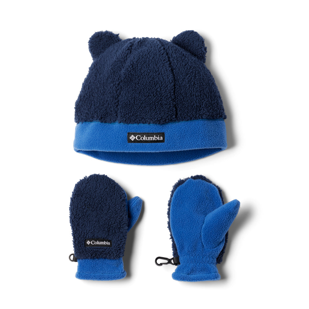 Columbia Toddler Rugged Ridge™ Beanie and Mitten (Mountain Blue)