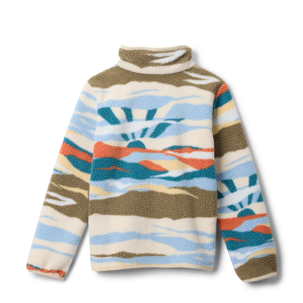 Columbia Kids Helvetia Fleece Jumper (Chalk Rogue)