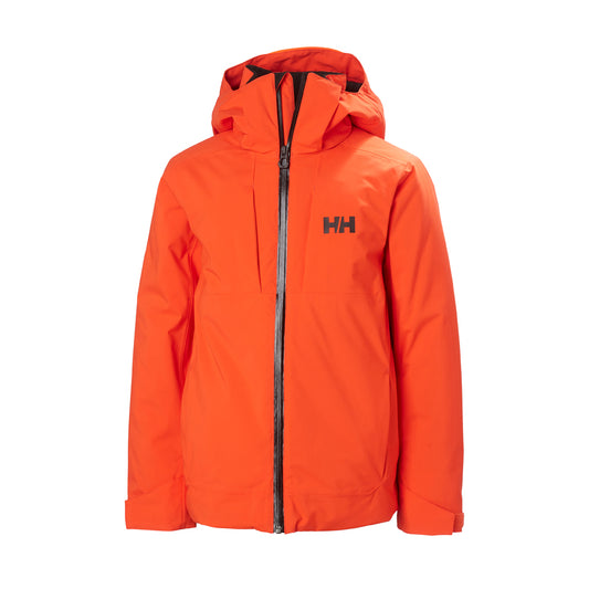 Helly Hansen Junior Alpha Ski Jacket (Cherry Tomato)