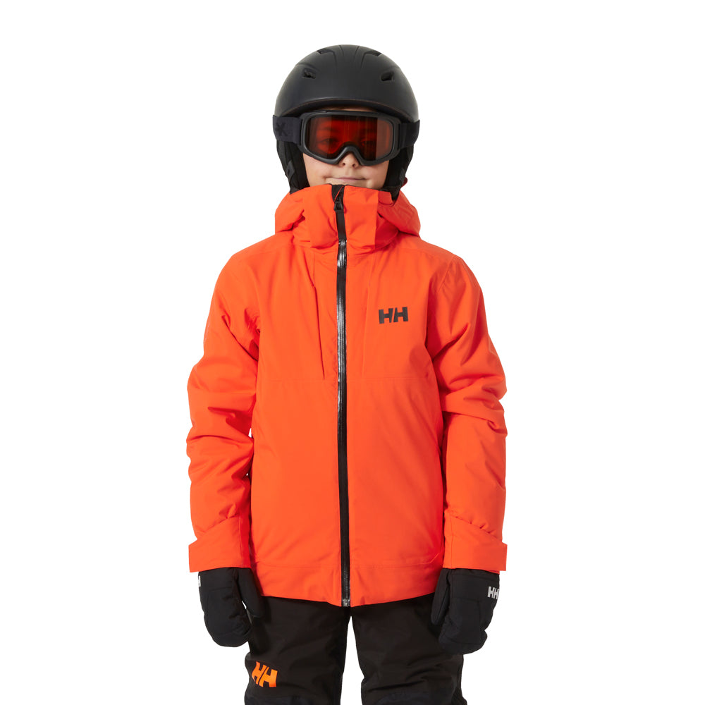 Helly Hansen Junior Alpha Ski Jacket (Cherry Tomato)