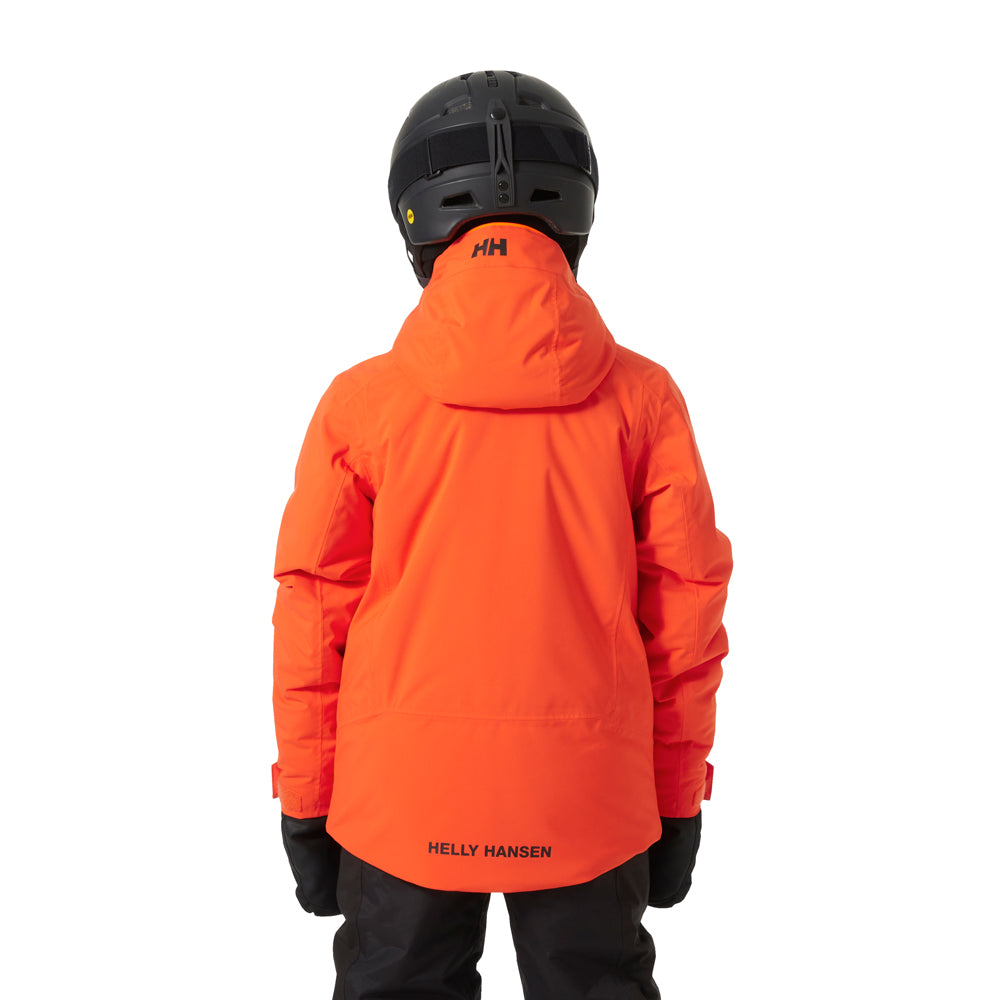 Helly Hansen Junior Alpha Ski Jacket (Cherry Tomato)