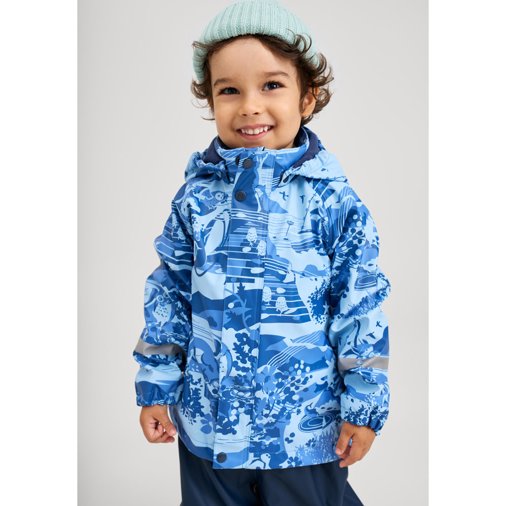 Children's fleece lined waterproof jackets best sale