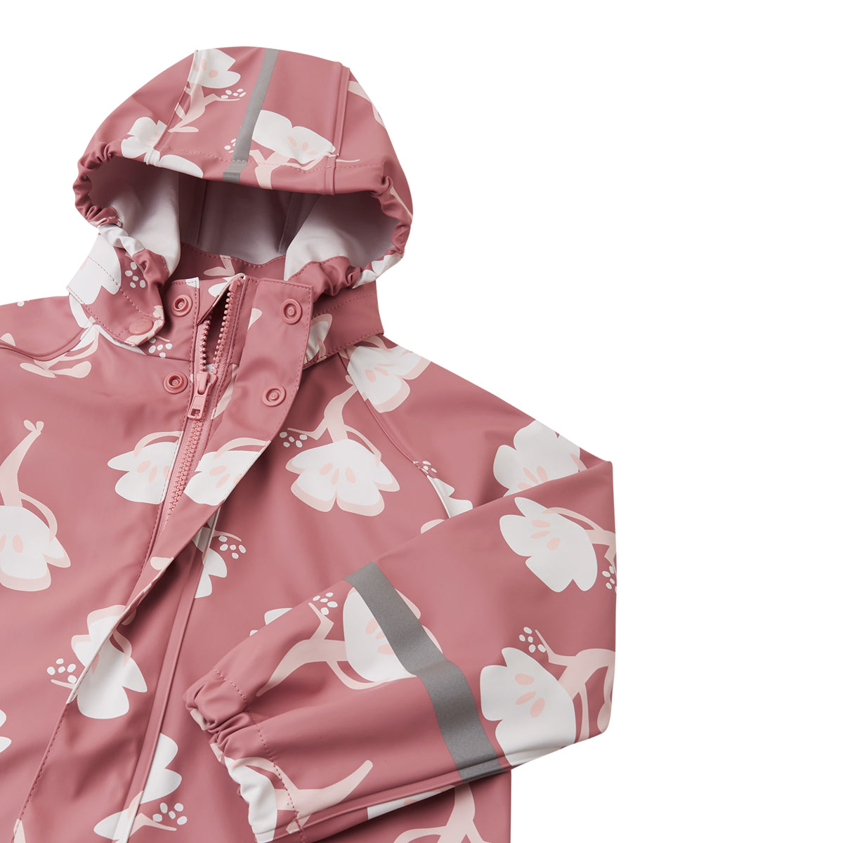 Reima Vesi Kids Waterproof Jacket (Rose Blush Tulip)