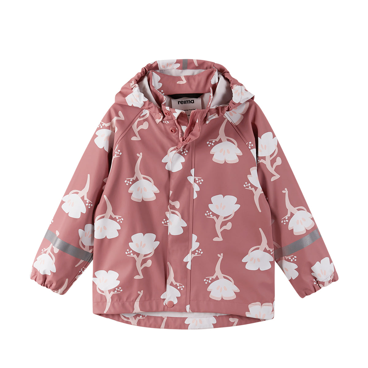 Reima Vesi Kids Waterproof Jacket (Rose Blush Tulip)