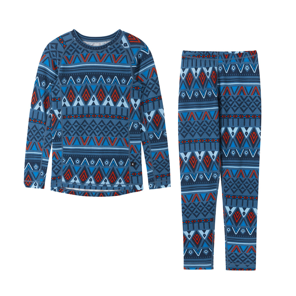 Reima Kids Taitoa Thermal Set (Blue Ocean)