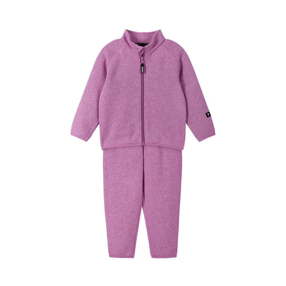 Reima Toddler Tahto Fleece Set (Mauve Pink)