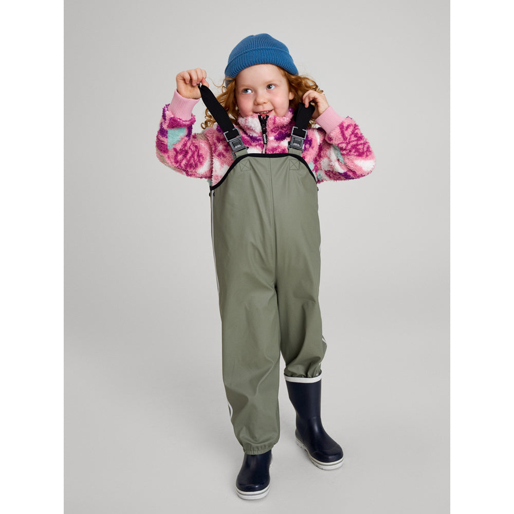 Reima Lammikko Kids Waterproof Dungarees (Greenish Grey)