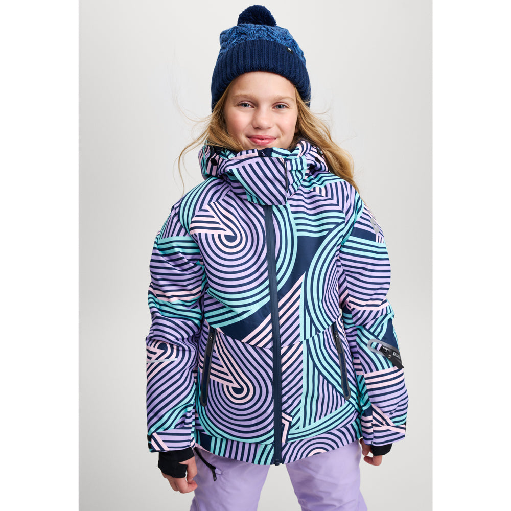 Reima Girls Posio Waterproof Ski Jacket (Lilac Amethyst)