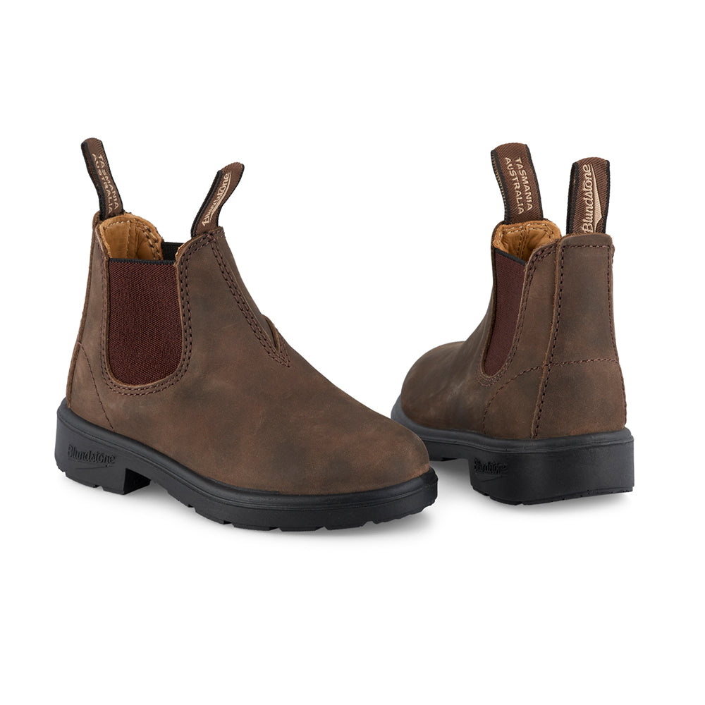 Blundstone Kids 565 Chelsea Boots Rustic Brown Little Adventure Shop