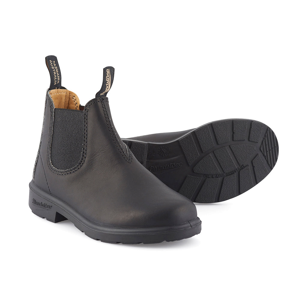 Blundstone kids chelsea boots in black