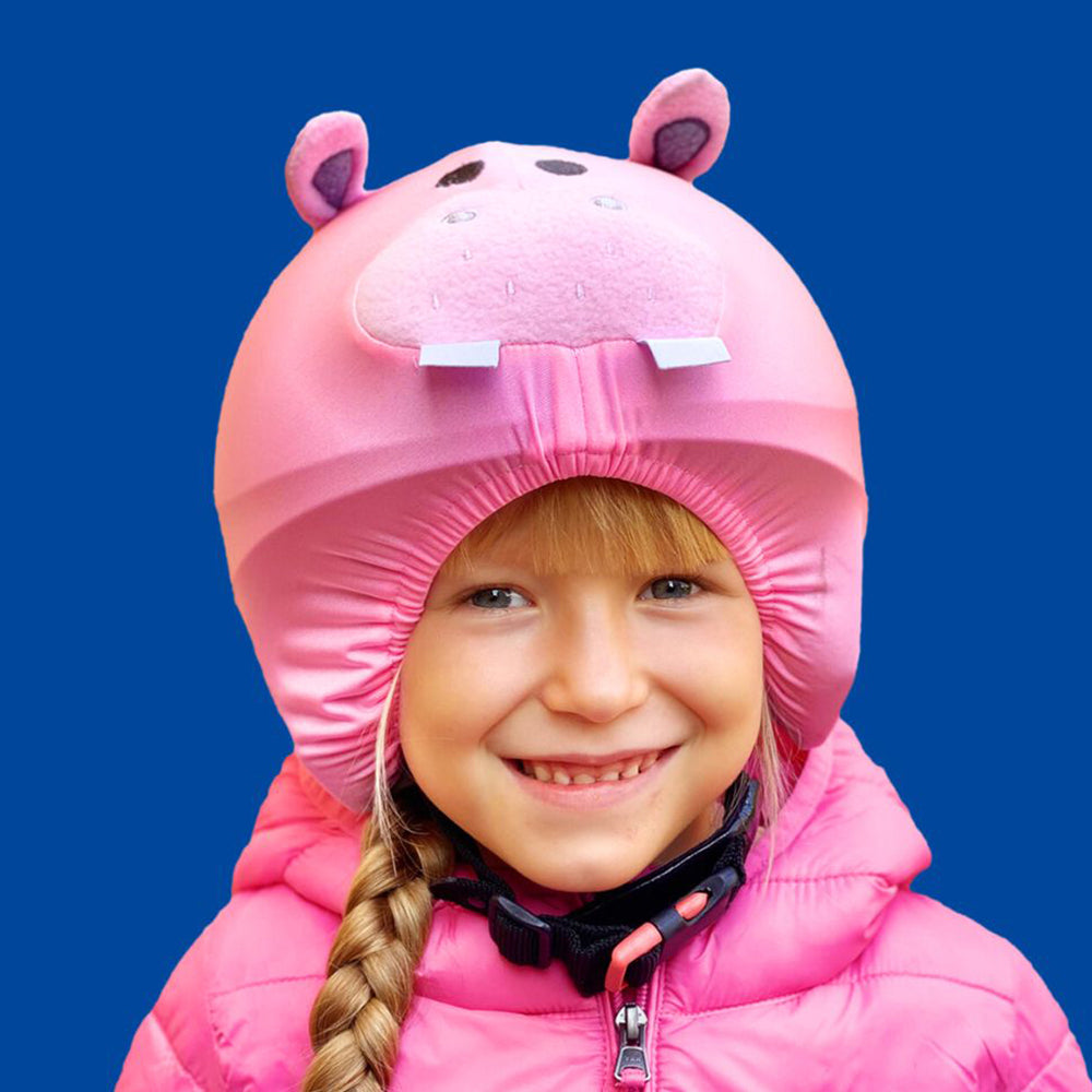 Coolcasc Kids Helmet Cover (Hippo)