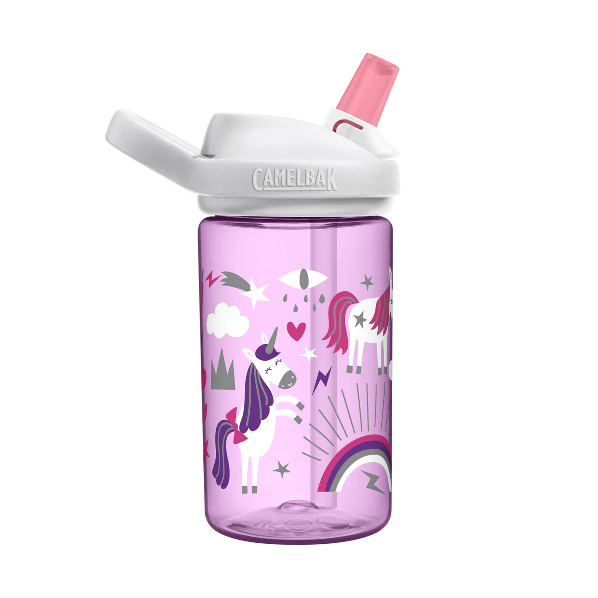 Camelbak Eddy Kids 0.4L Water Bottle (Unicorns)