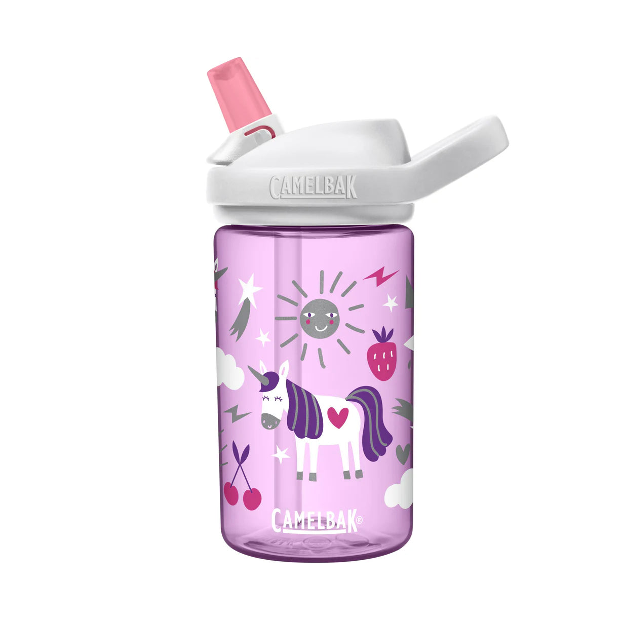 Camelbak Eddy Kids 0.4L Water Bottle (Unicorns)