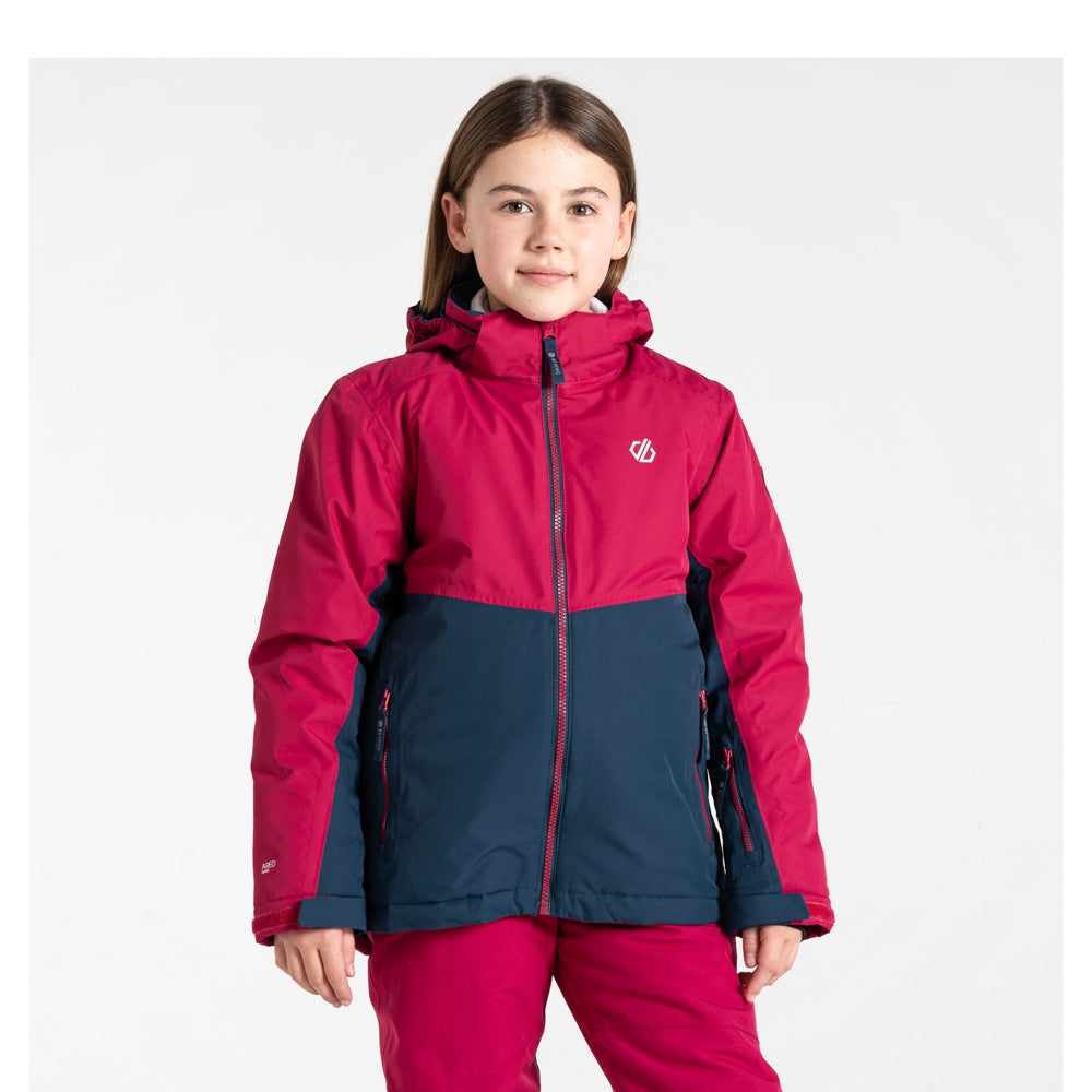 Dare2B Kids' Impose Ski Jacket (Berry Pink)