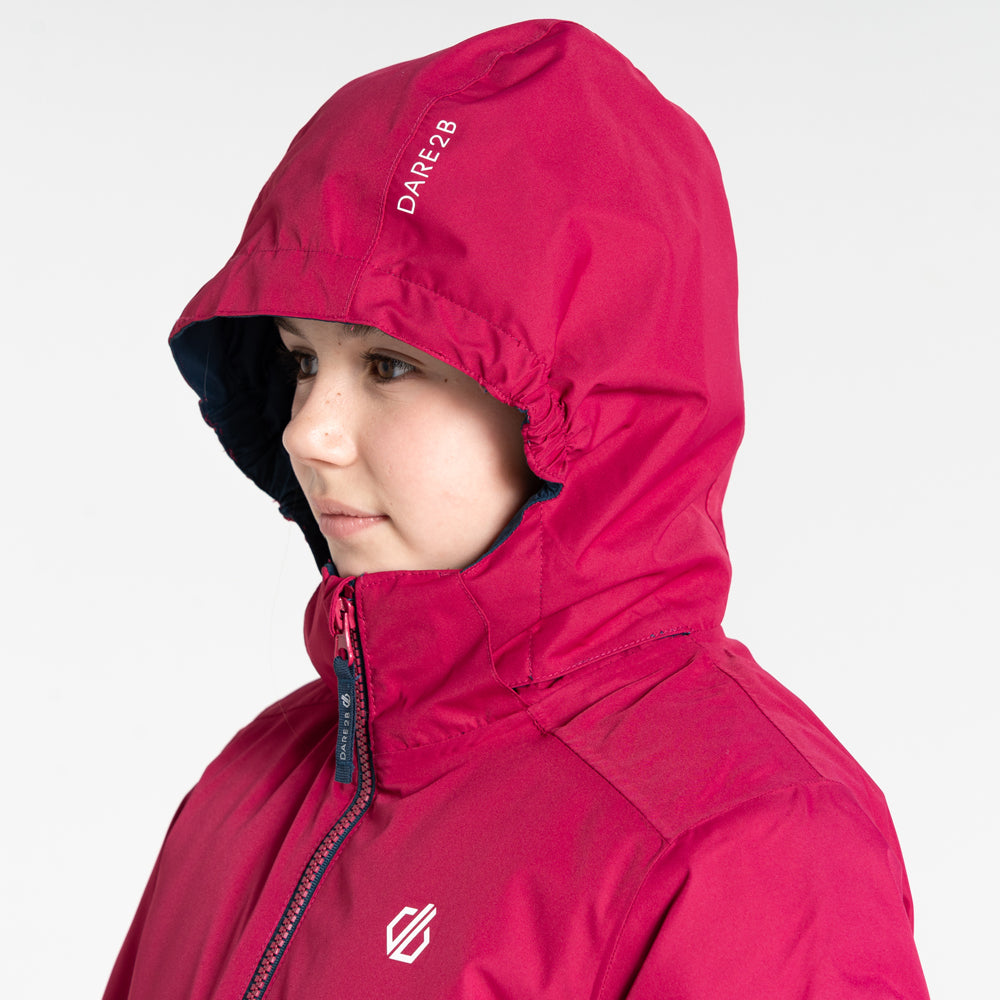 Dare2B Kids' Impose Ski Jacket (Berry Pink)