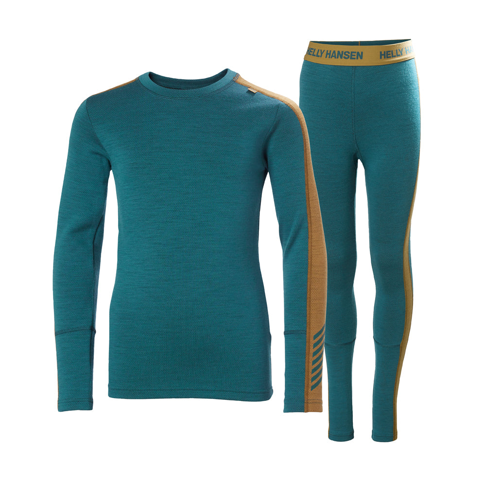 Helly Hansen Junior Lifa Merino Thermal Set (Dark Creek)