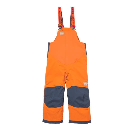 Helly Hansen Kids Rider 2 Insulated Bibs (Neon Orange)-Little Adventure Shop