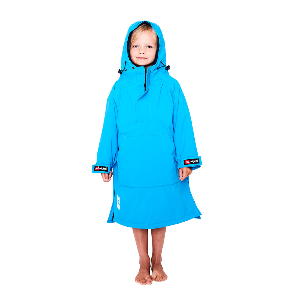 Red Kids Dry Poncho Change Robe (Marine Blue) – Little Adventure Shop