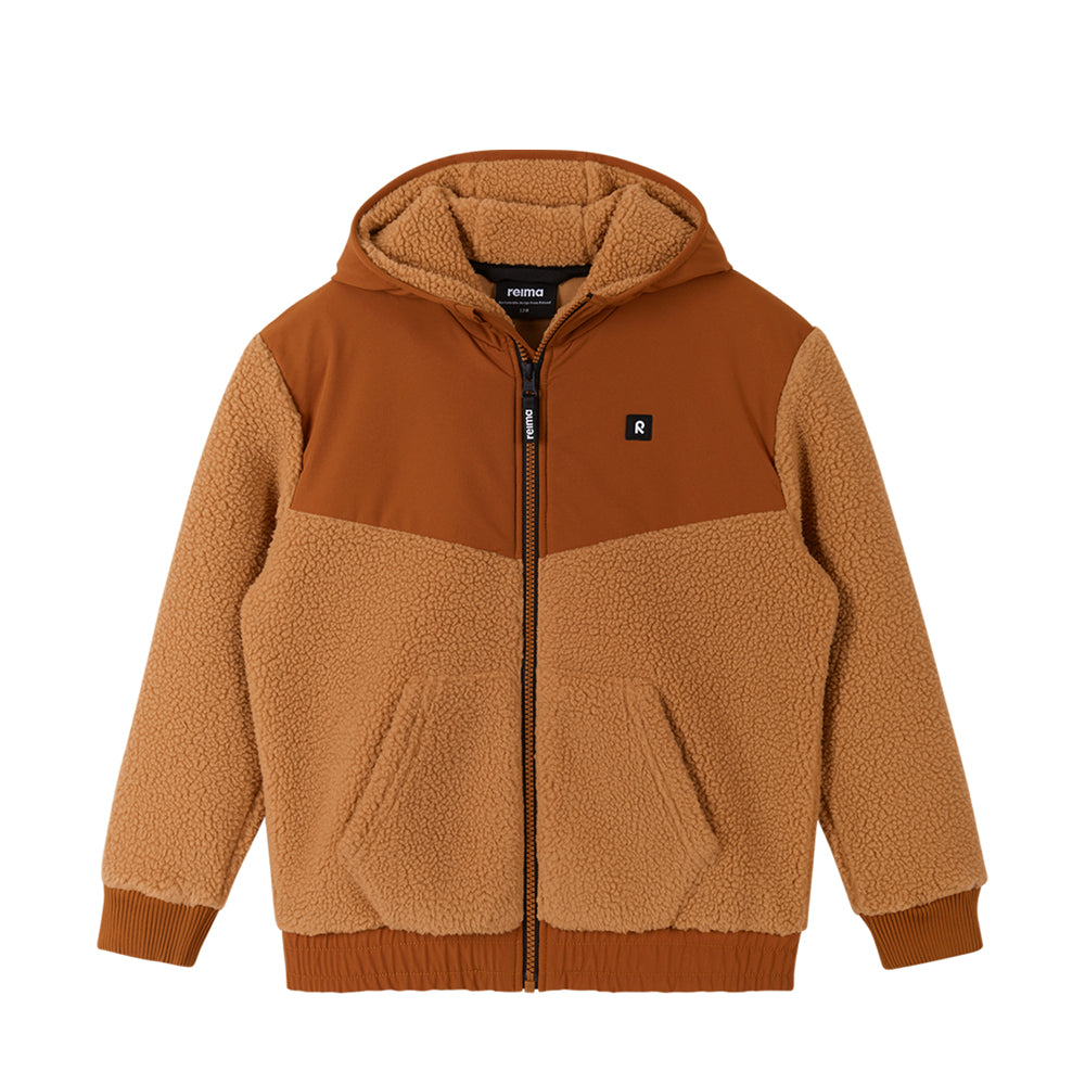 Reima Kids Samota Fleece Hoody (Cinnamon Brown)