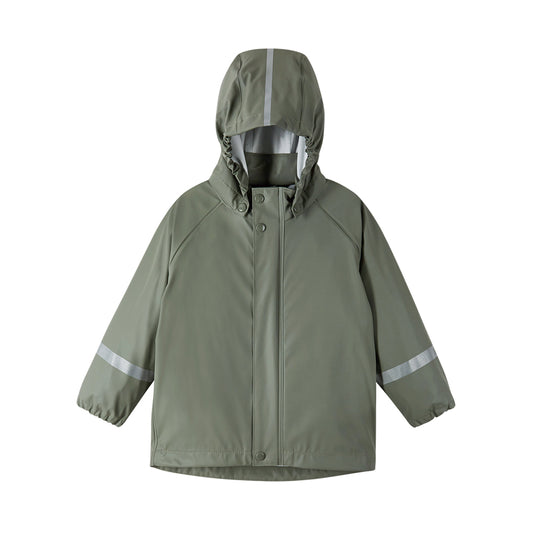 Reima Lampi Kids Waterproof Jacket (Greenish Grey)