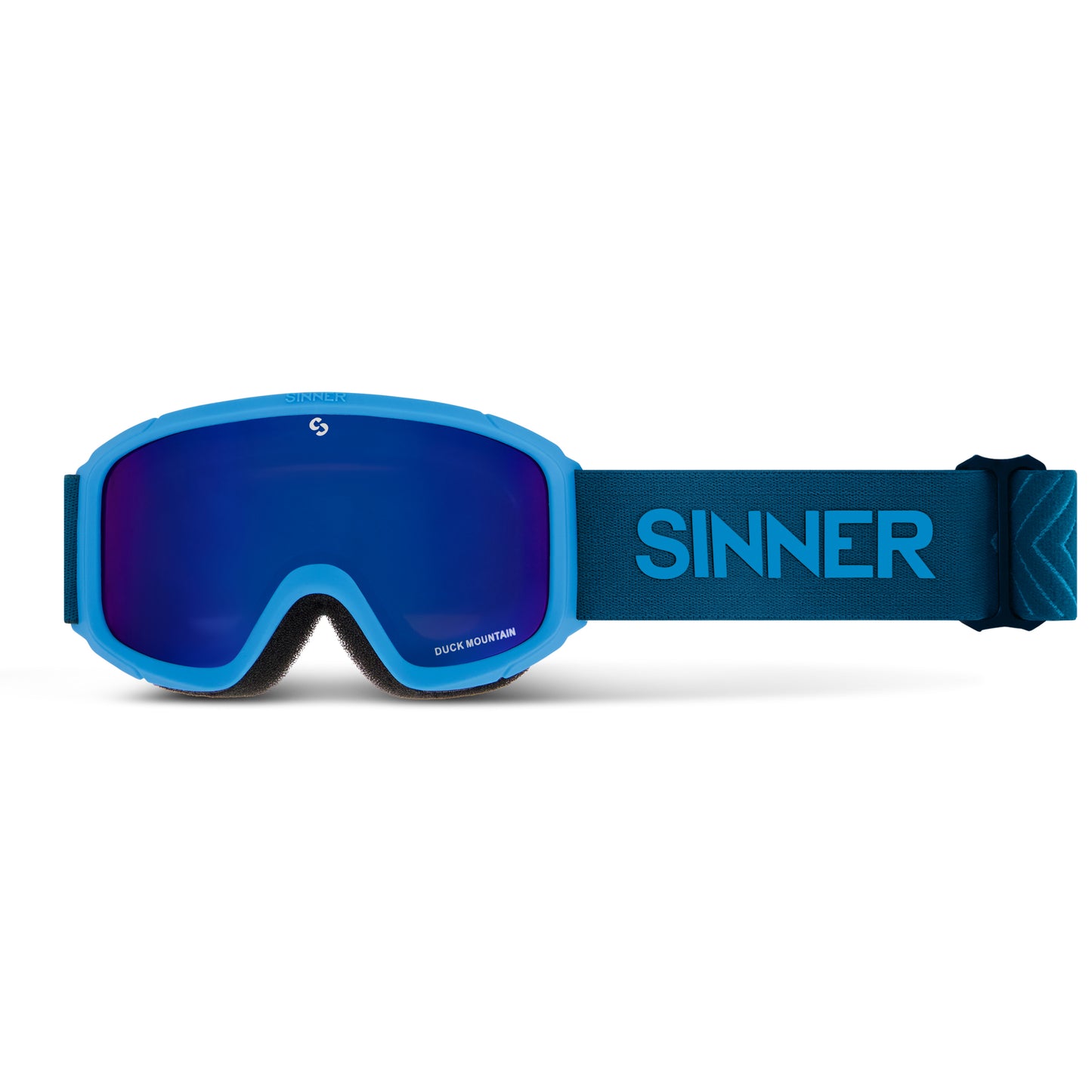 Sinner Duck Mountain Kids Ski Goggles 4 - 10 yrs (Blue)