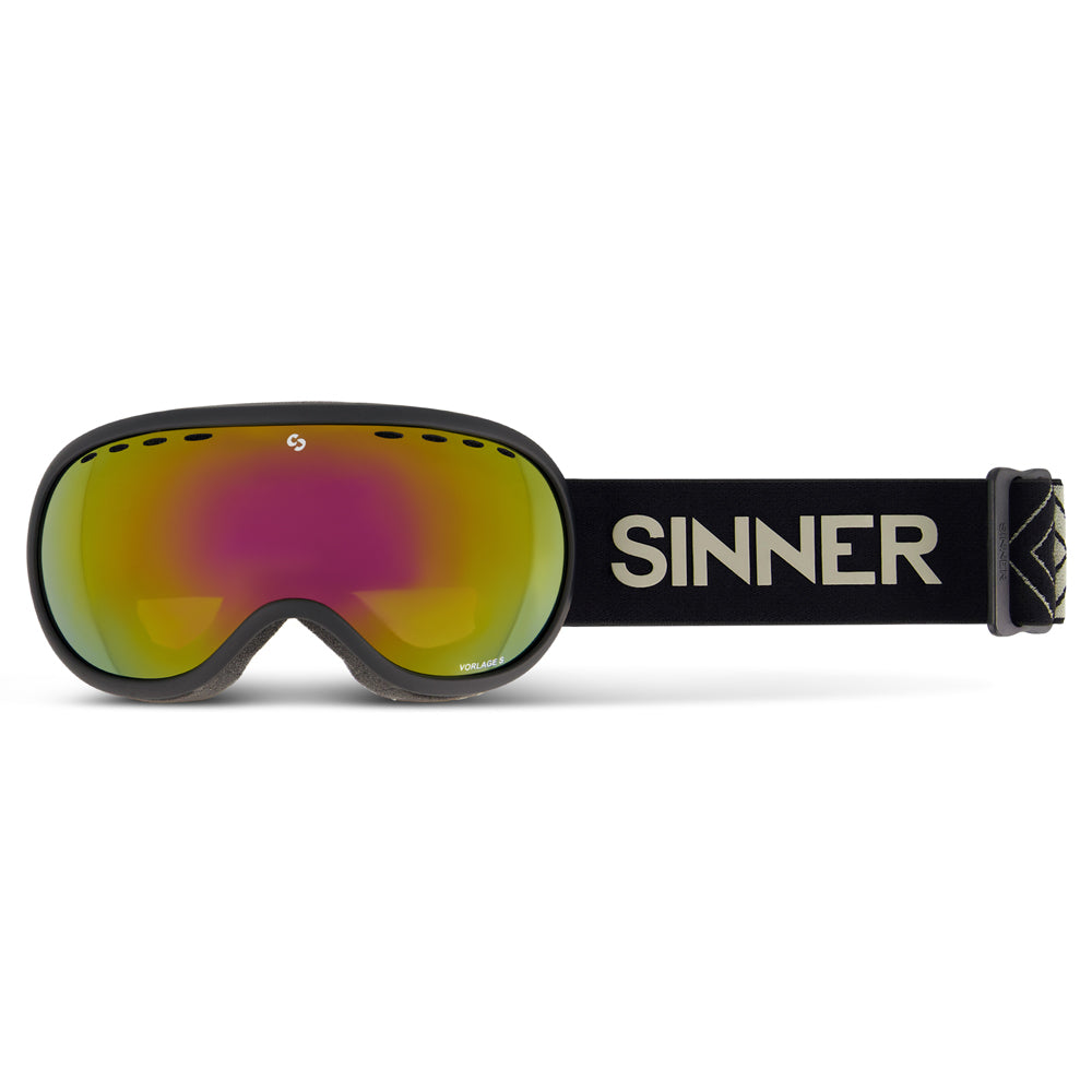 Sinner Vorlage S Youth Ski Goggles 10 yrs + (Black)