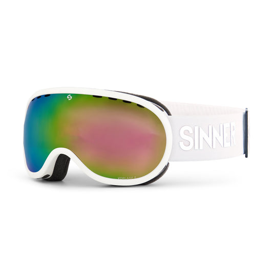 Sinner Vorlage S Youth Ski Goggles 10 yrs + (White)