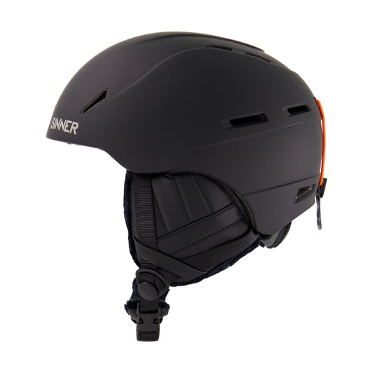 Sinner Crest Ski Helmet (Black)