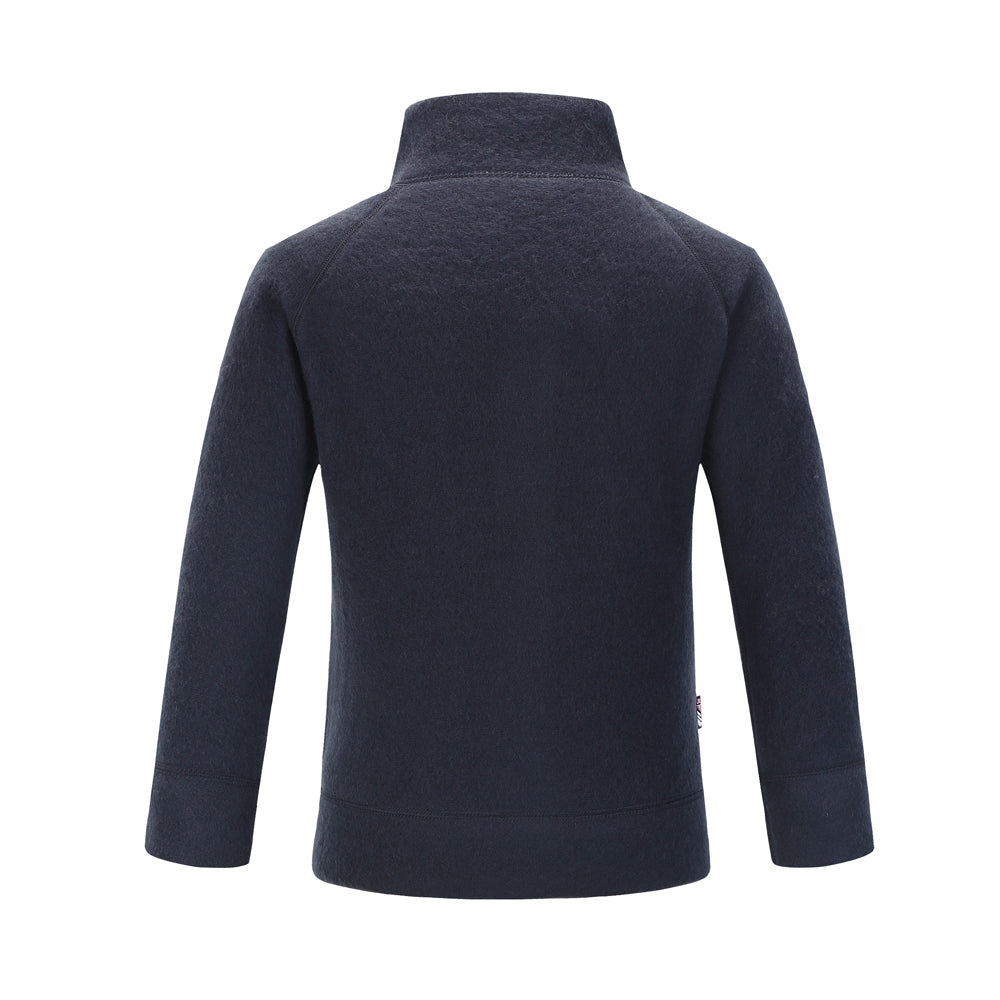 Skogstad Kids Åsberg Soft Merino Wool Top (Denim Blue)