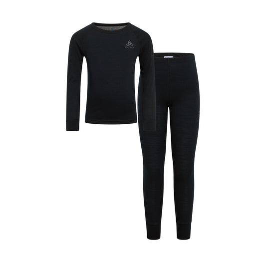 Odlo Kids Merino Thermal Set (Black)