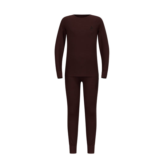 Odlo Kids Merino Thermal Set (Fudge)