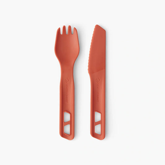 Sea To Summit Passage Cutlery Set, 2 Piece (Spicy Orange)