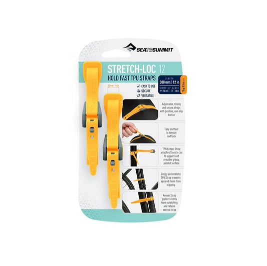 Sea To Summit Stretch-Loc 15 Straps (375mm)