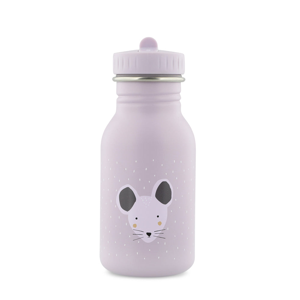 Trixie Kids Small Water Bottle Purple Mouse