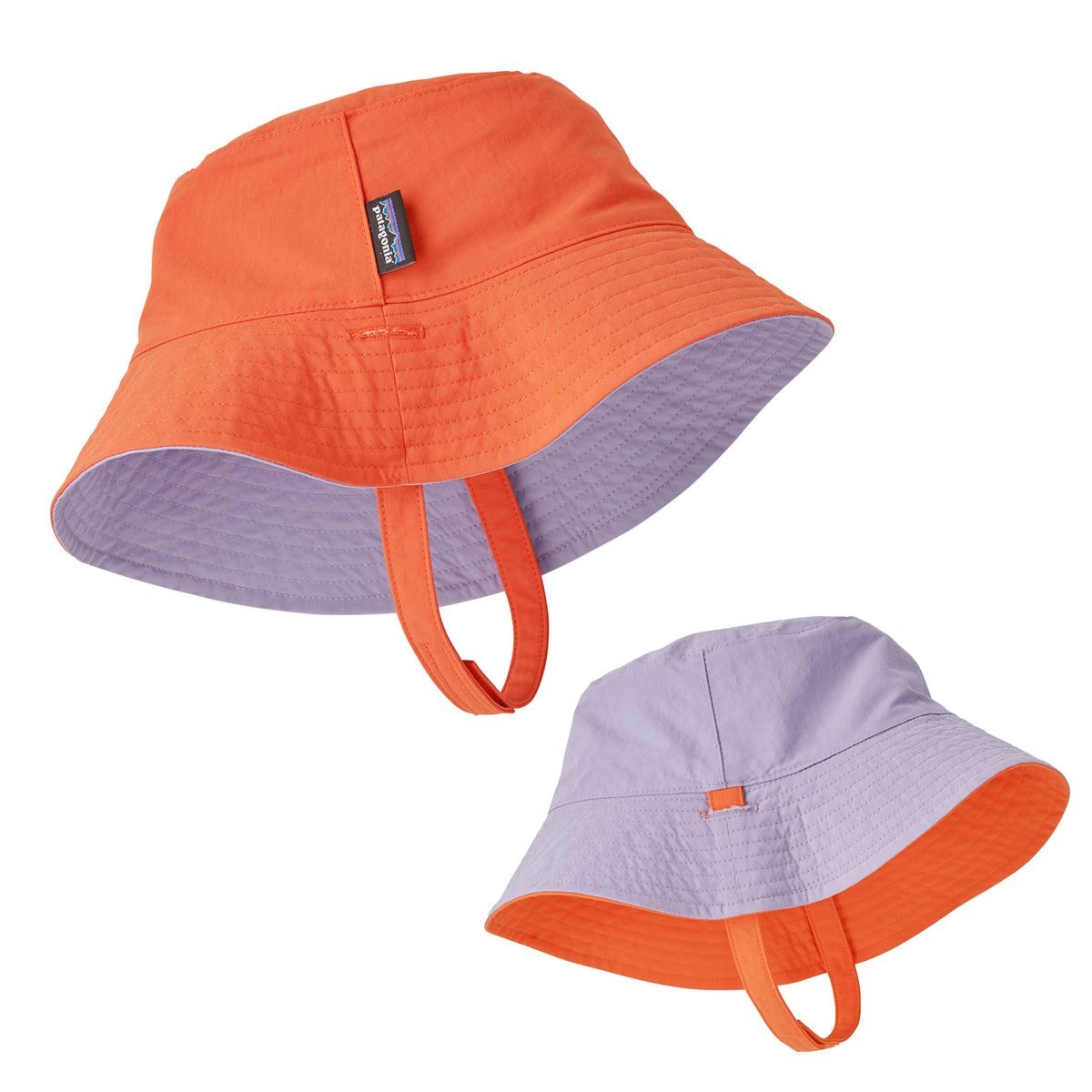 Patagonia Baby Sun Bucket Hat (Pollinator Orange)