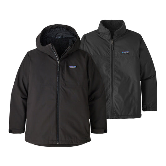 Patagonia Kids' 4-in-1 Everyday Jacket (Black)