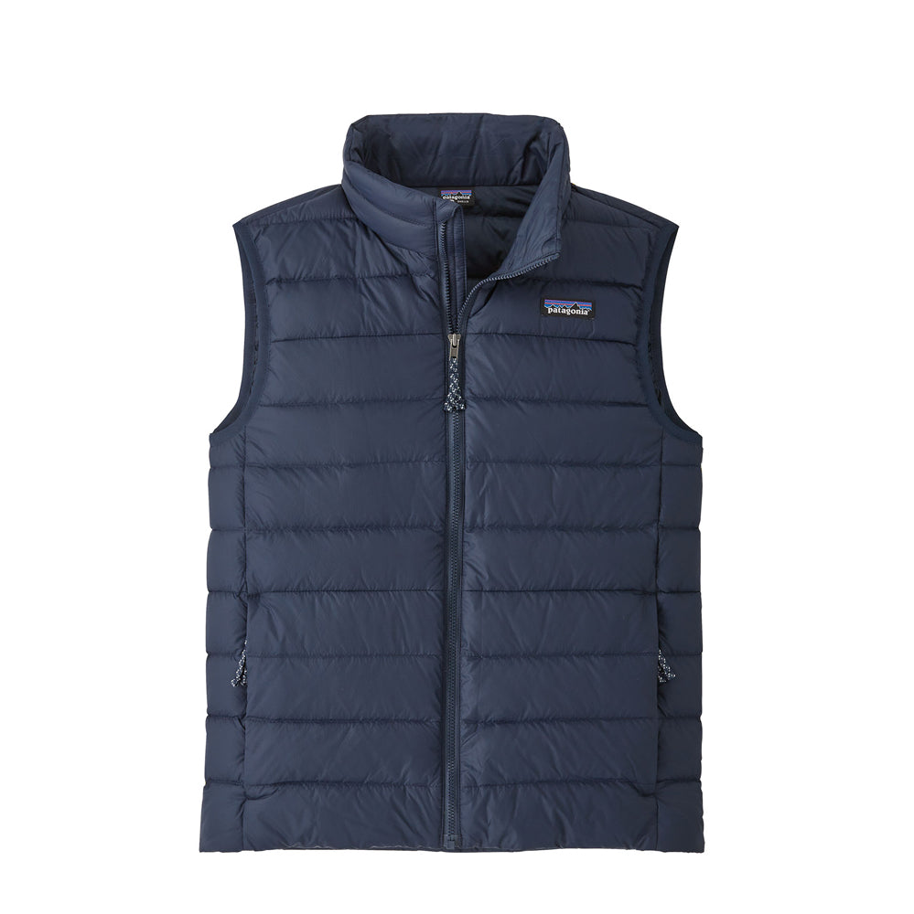 Patagonia Kids Down Sweater Vest New Navy Little Adventure Shop