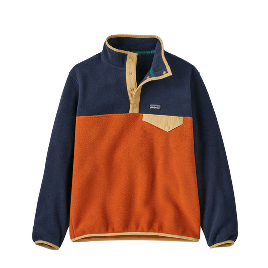 Patagonia Girls' Micro D Snap-T Jacket (Redtail Rust)