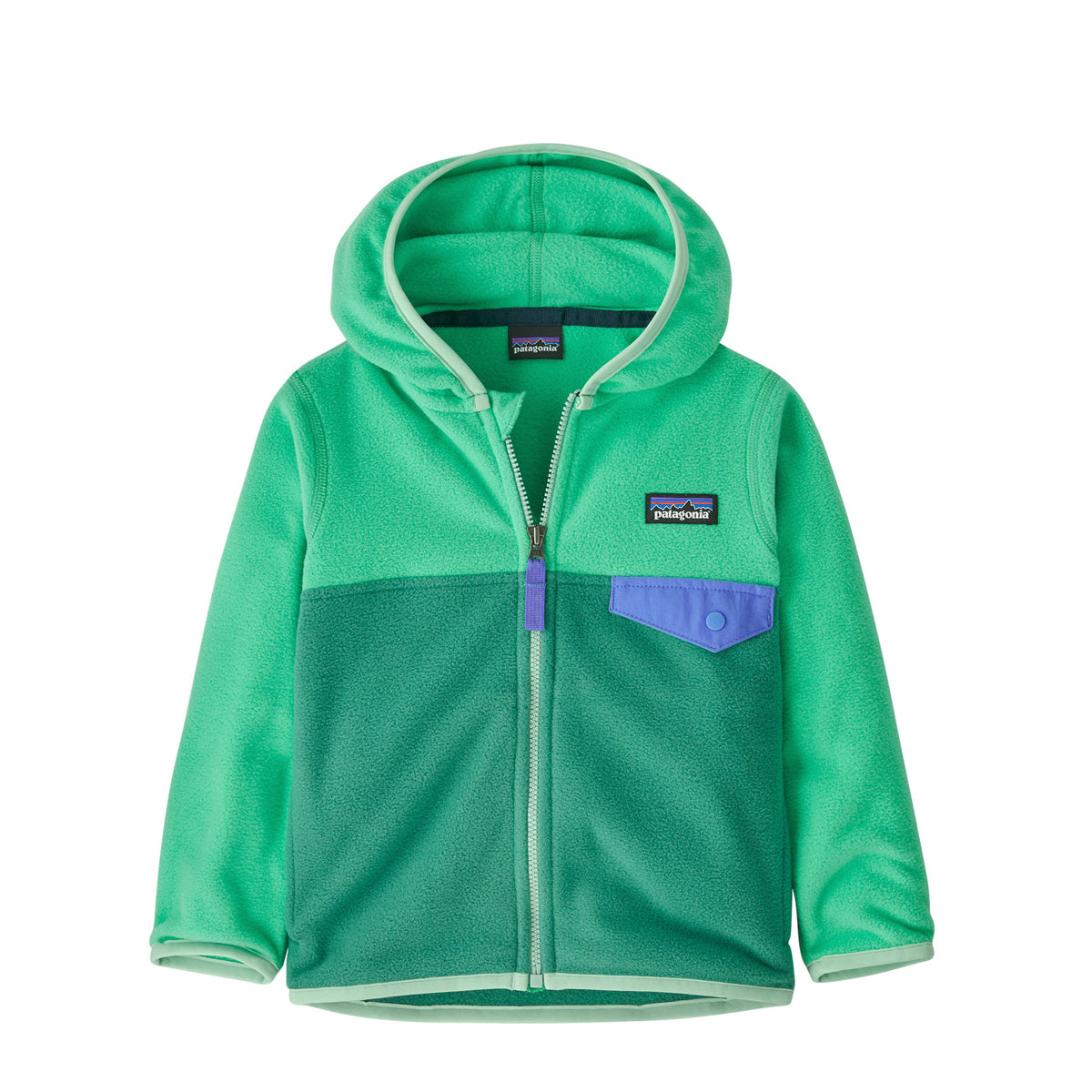 Patagonia Baby Micro D Snap-T Jacket (Heartleaf Green)