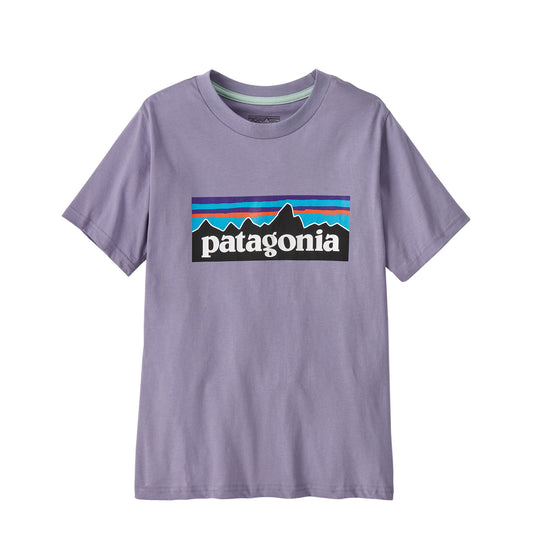 Patagonia Kids P-6 Logo Organic Cotton T-Shirt (Rock Wash)