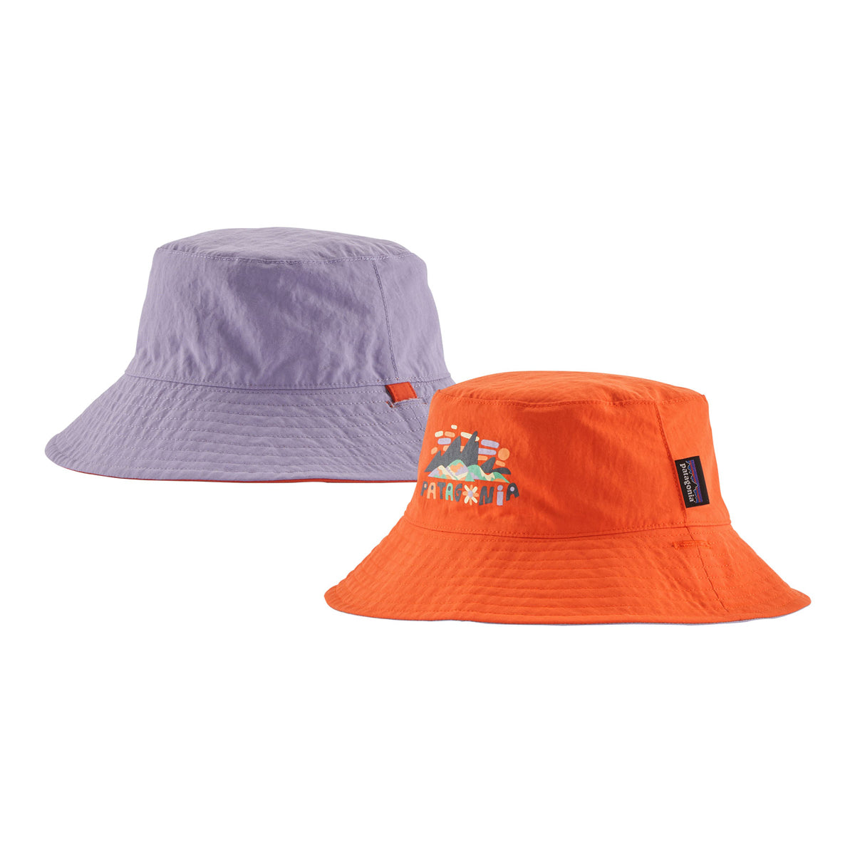 Patagonia Baby Sun Bucket Hat (Pollinator Orange)